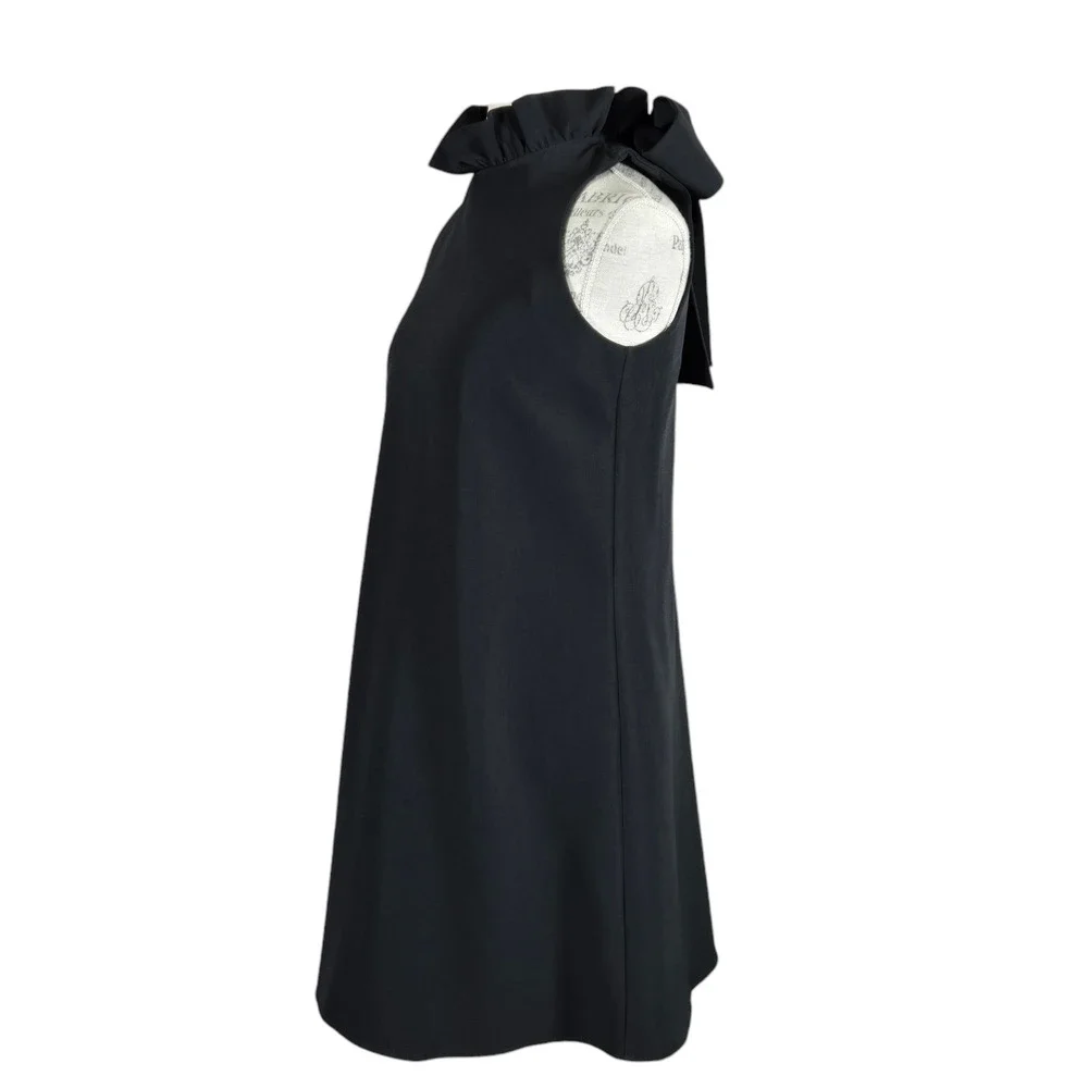 Tuckernuck‎ Blythe Black Bow-Back Shift Dress XS NWT